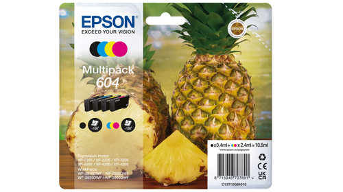 Epson Ananas 604 Multipack 4 Colori